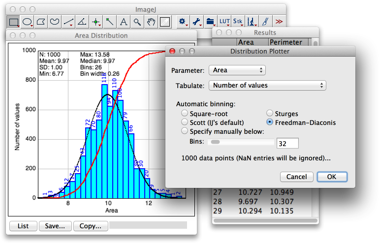 Distribution Plotter Screenshot